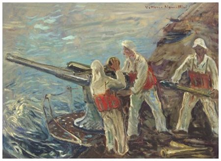 VITTORIO NOMELLINI Genova1901 – Firenze1965 Sul cacciatorpediniere “Acerbi”...