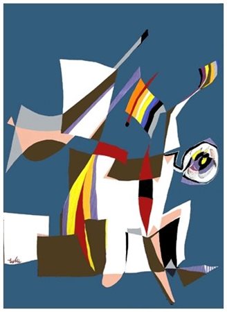 WLADIMIRO TULLI Macerata 1922 – 2003 Quando il tutto finirà 26.9.78 1978 Olio...