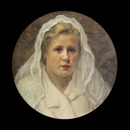 CLAUDIO VERNA<BR>Guardiagrele (CH) 1937<BR>"Educanda"