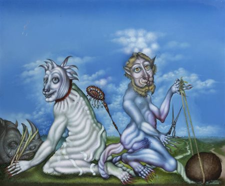 TIN LUCIANO<BR>Carbonia (CI) 1953<BR>"Leggerezza"