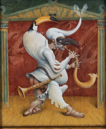 FABRIZIO RICCARDI<BR>Roma 1942<BR>"Pulcinella"