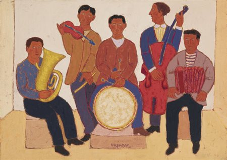 GIUSEPPE VIGNANI<BR>Algeri (Algeria) 1932<BR>"La banda" ante 2002