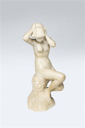 BATTAGLIA ERNEST<BR>XIX-XX secolo<BR>"Bagnante"