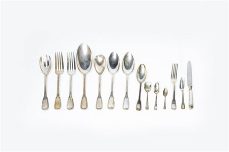 SERVIZIO DI POSATE IN ARGENTO