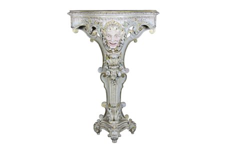  CURIOSA CONSOLLE A VIRGOLA 