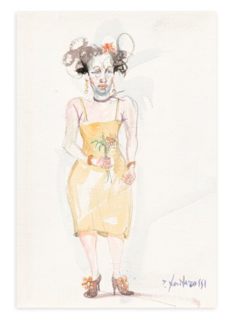 ROBERTO FONTIROSSI (1940) - Senza Titolo, 1999