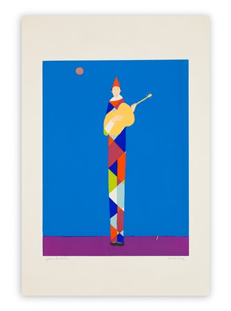 WALTER POZZI (1911-1989) - Senza Titolo (Arlecchino)