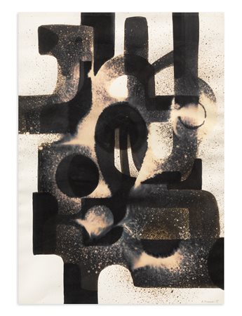 ALVARO MONNINI (1922-1987) - Senza Titolo, 1971