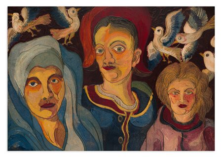 BEPPE SERAFINI (1915-1987) - Omaggio ai Grandi