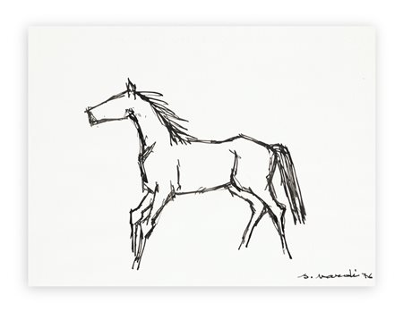 SANDRO NARDI (1915-1998) - Senza Titolo, 1976