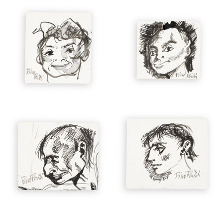 PINO PONTI (1905-1999) - Lotto unico di 4 opere