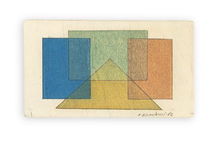 FULVIO BELMONTESI (1919-2000) - Senza Titolo, 1982