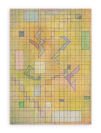 FULVIO BELMONTESI (1919-2000) - Verifica sul punto di accumulo del segno e del colore. Alla ricerca dello spazio, 1990