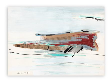 CARLO RAMOUS (1926-2003) - Senza Titolo, 1993