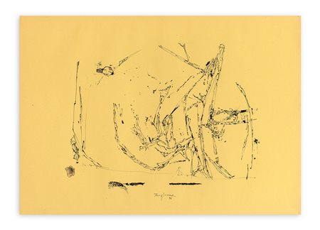 ANNIBALE BIGLIONE (1923-1981) - Senza Titolo, 1976