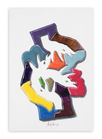 DARIO BREVI (1955) - Senza Titolo, 1998