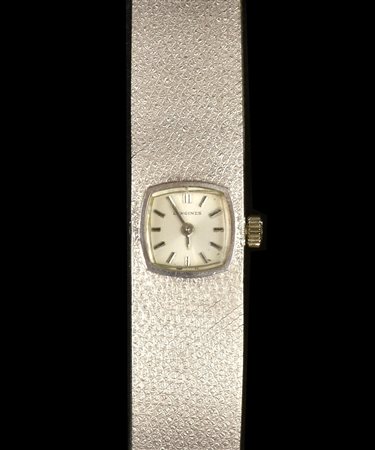 OROLOGIO IN ORO BIANCO LONGINES orologio gioiello da donna in oro bianco,...