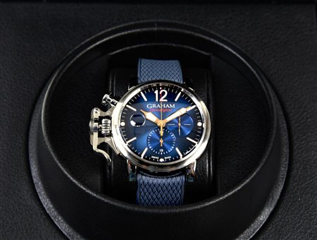 GRAHAM CHRONOFIGHTER ANNO 2021 CASSA: in acciaio, diametro mm 47 QUADRANTE:...