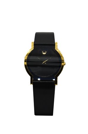 ZENITH MOVADO MUSEUM CLASSIC REF. 87-40-870 CASSA: in acciaio placcata oro,...