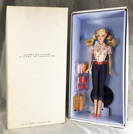 BARBIE Cherry Pie Picnin Willows Wi Collection Gold Label Collection Replica...