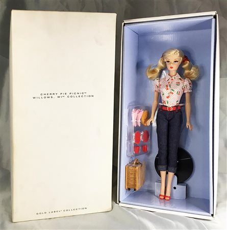 BARBIE Cherry Pie Picnin Willows Wi Collection Gold Label Collection Replica...
