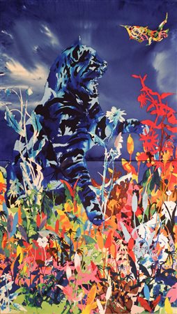 ANDREA MASTROVITO (Bergamo, 1978) Senza titolo, 2013 tecnica mista e collage...