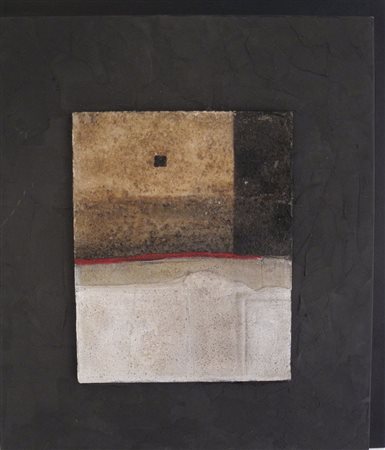 ANDREA TERENZIANI (Parma, 1965) Senza titolo, 2011 tecnica mista su tela cm...