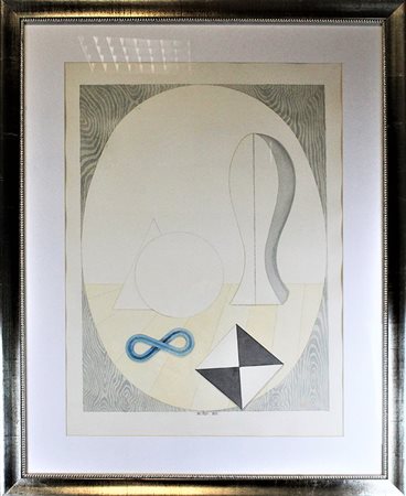 LUCIO DEL PEZZO, "Il segno dell'infinito", 1972