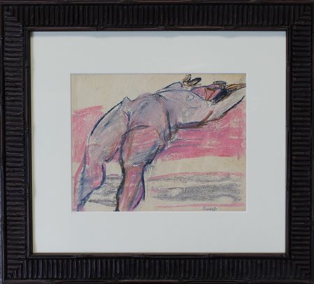 FAUSTO PIRANDELLO, "Nudo", 1948