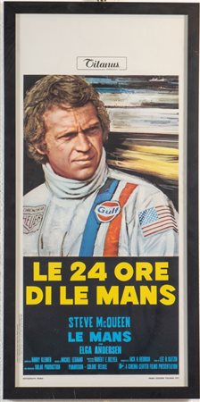 Locandina Film Le Mans Locandina originale del film “Le 24 ore di Le Mans”...