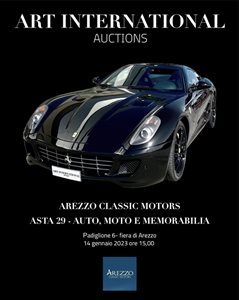 ASTA 29 - Arezzo Classic Motors, Auto, Moto e Memorabilia