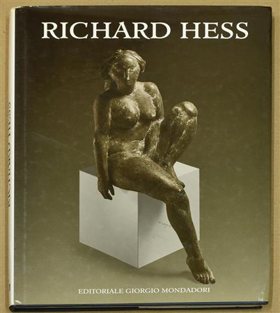 RICHARD HESSE catalogo illustrato con firma e dedica dell'artista sul...