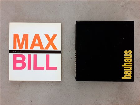 MAX BILL E IL BAUHAUS – Lotto unico di 2 cataloghi