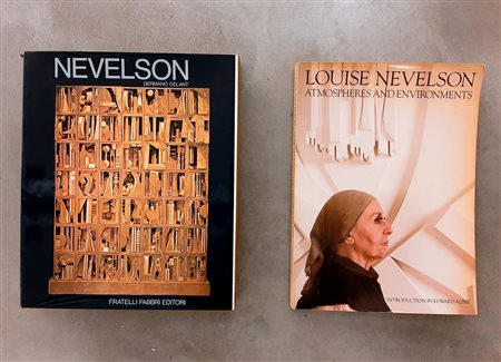 LOUISE NEVELSON – Lotto unico di 2 cataloghi