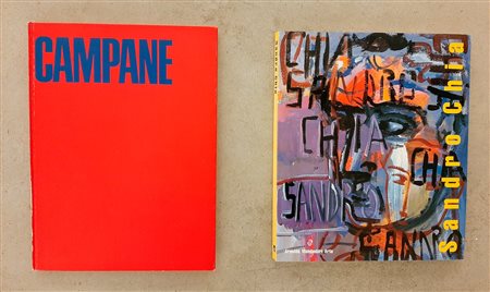 SANDRO CHIA E NICOLA DE MARIA – Lotto unico di 2 cataloghi