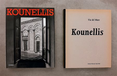 JANNIS KOUNELLIS – Lotto unico di 2 cataloghi