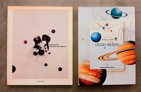 GIULIO PAOLINI – Lotto unico di 2 cataloghi