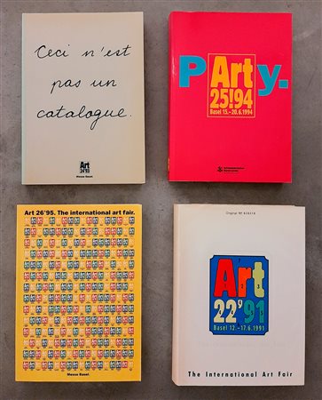 ART BASEL – Lotto unico di 4 cataloghi