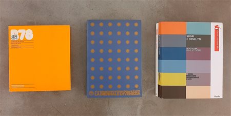 LA BIENNALE DI VENEZIA – Lotto unico di 3 cataloghi