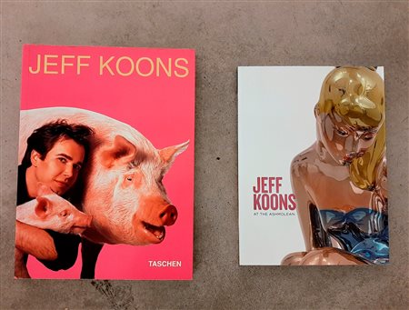 JEFF KOONS – Lotto unico di 2 cataloghi