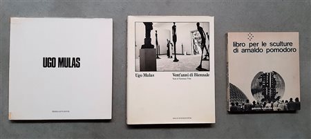 UGO MULAS E ARNALDO POMODORO – Lotto unico di 3 cataloghi