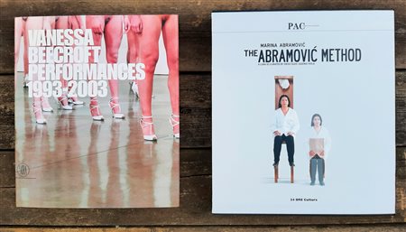 VENESSA BEECROFT E MARINA ABRAMOVIC – Lotto unico di 2 cataloghi