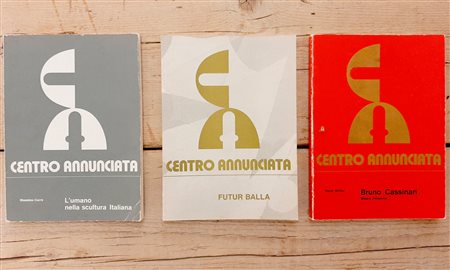 CENTRO ANNUNCIATA – 3 cataloghi