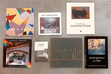 ARTISTI DEL DOPOGUERRA – Lotto unico di 7 cataloghi