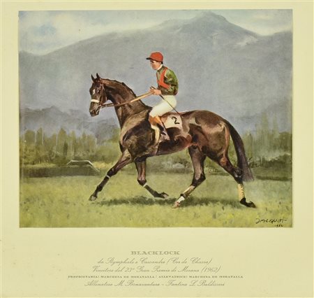 Anonimo BLACKLOCK stampa su carta, cm 30x34