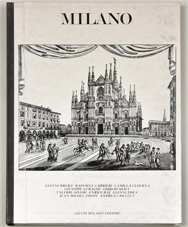 MILANO volume contenente 5 opere grafiche con tema 'Milano' dei seguenti...