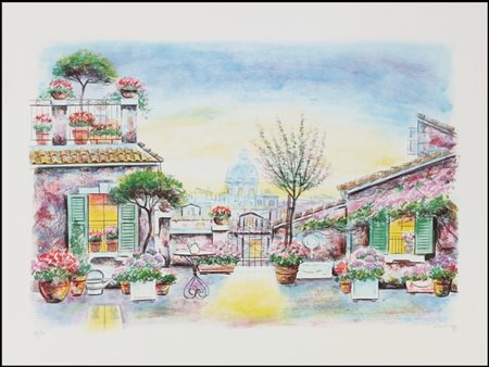 VULIC JOVAN Beji 1951 “Terrazza romana” 
