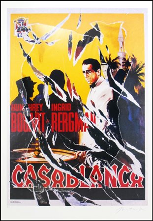 ROTELLA MIMMO Catanzaro 1918-Milano 2006 “Casablanca” 