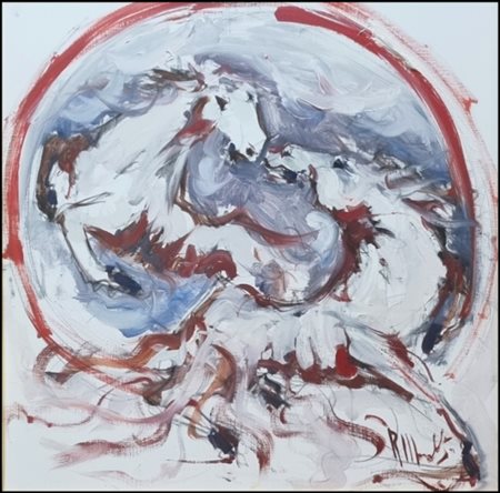 MERELLI ROBERTO Venezia 1936 “Senza titolo” 