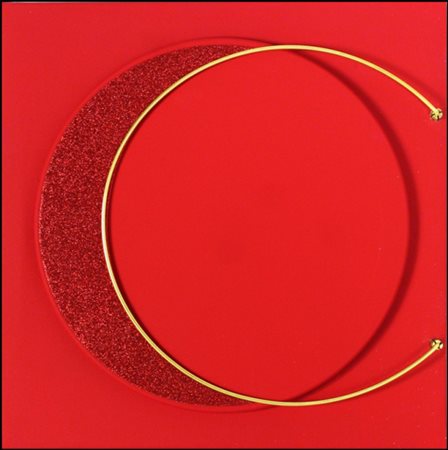 BANI BRUNO Milano 1964 “Total red e glitter” 